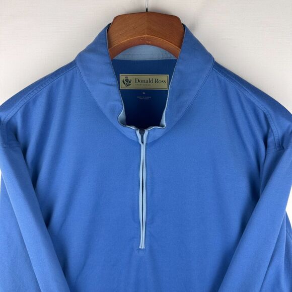 Donald Ross Men's Size XL Performance Golf 1/4 Zip Pullover Jacket Long Sleeve - Picture 1 of 7